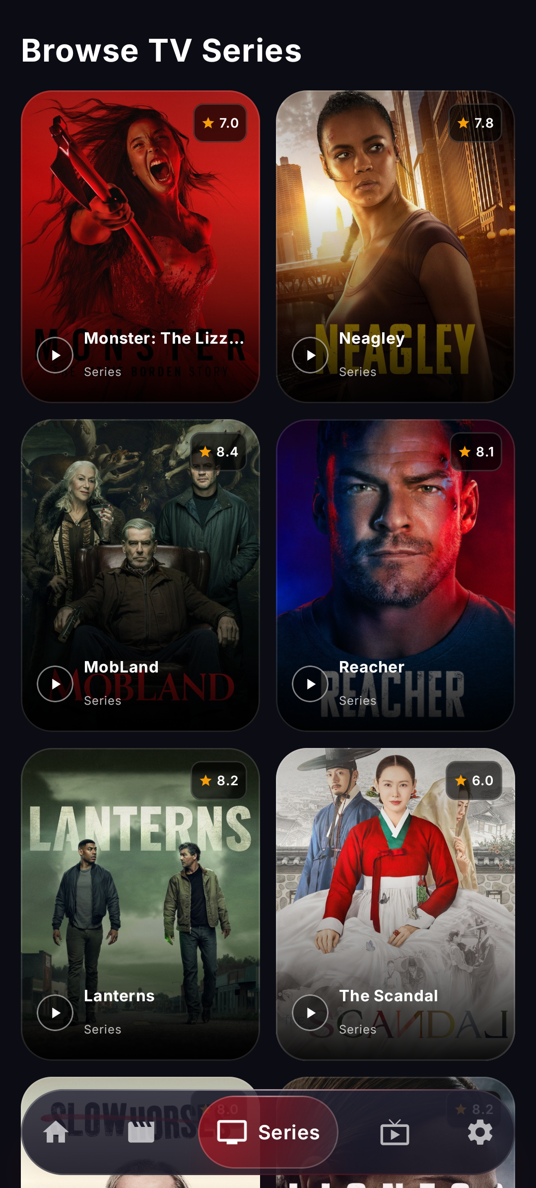 ElitePlex Series screen